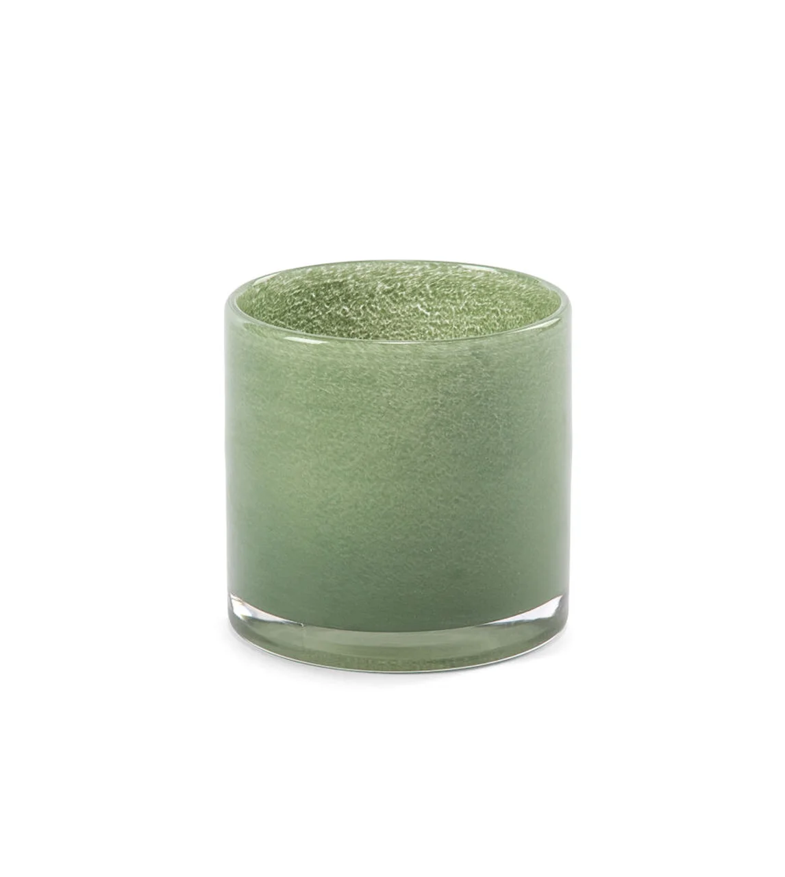Hovedproduktbilde for Dark Green Örrefors Jernverk Glass 10x10 cm Lyslykt