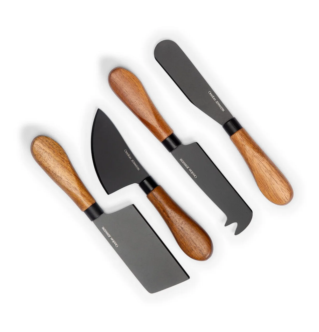 Hovedproduktbilde for Black Örrefors Jernverk 4 stk Ostekniver