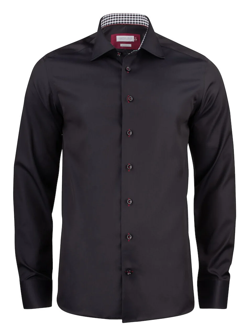 Hovedproduktbilde for Black/Red J. Harvest & Frost Red Bow 20 Skjorte