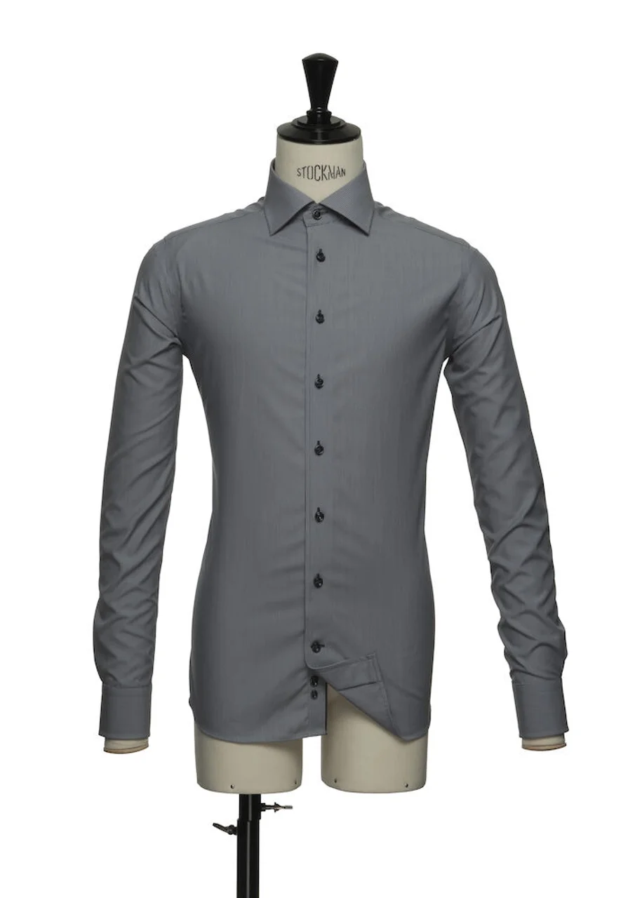 Hovedproduktbilde for Grey Stripe J. Harvest & Frost Red Bow 24 Skjorte
