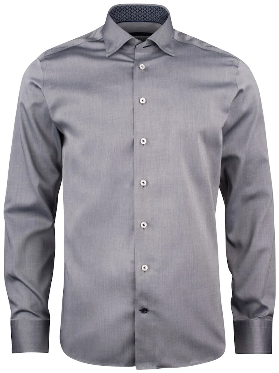 Hovedproduktbilde for Grey J. Harvest & Frost Red Bow 122 Slim Fit Skjorte