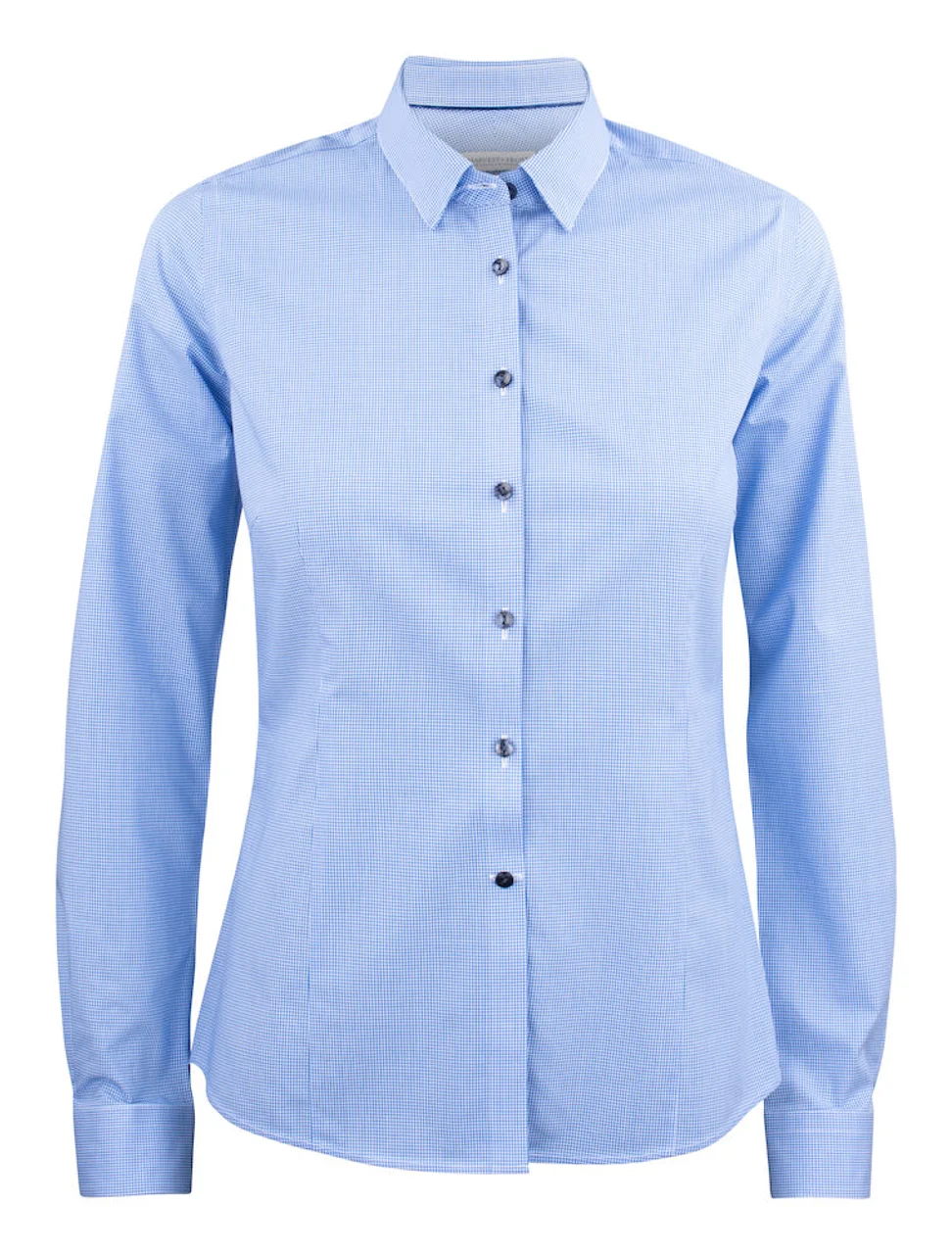 Hovedproduktbilde for Blue Check J. Harvest & Frost Purple Bow 141 Skjorte Dame