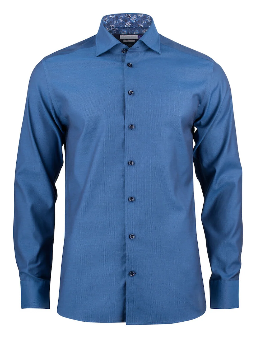 Hovedproduktbilde for Blue J. Harvest & Frost Purple Bow 142 Slim Fit Skjorte