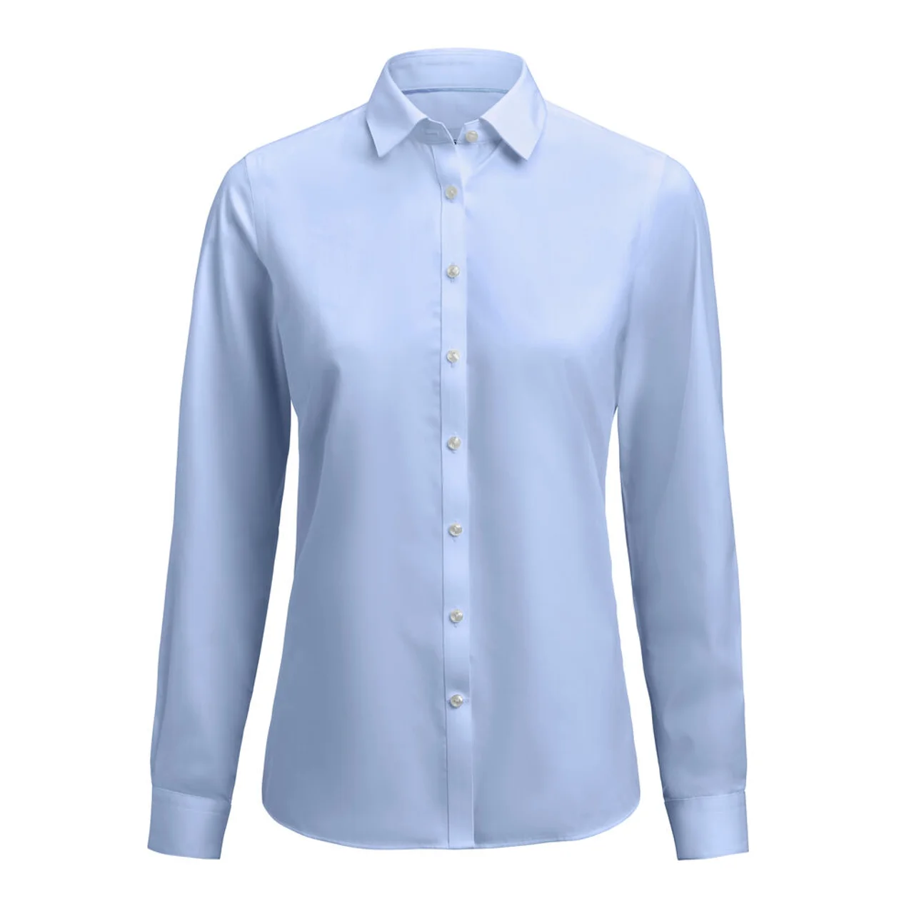 Hovedproduktbilde for Sky Blue J. Harvest & Frost Purple Bow 147 Contemporary Fit Skjorte Dame