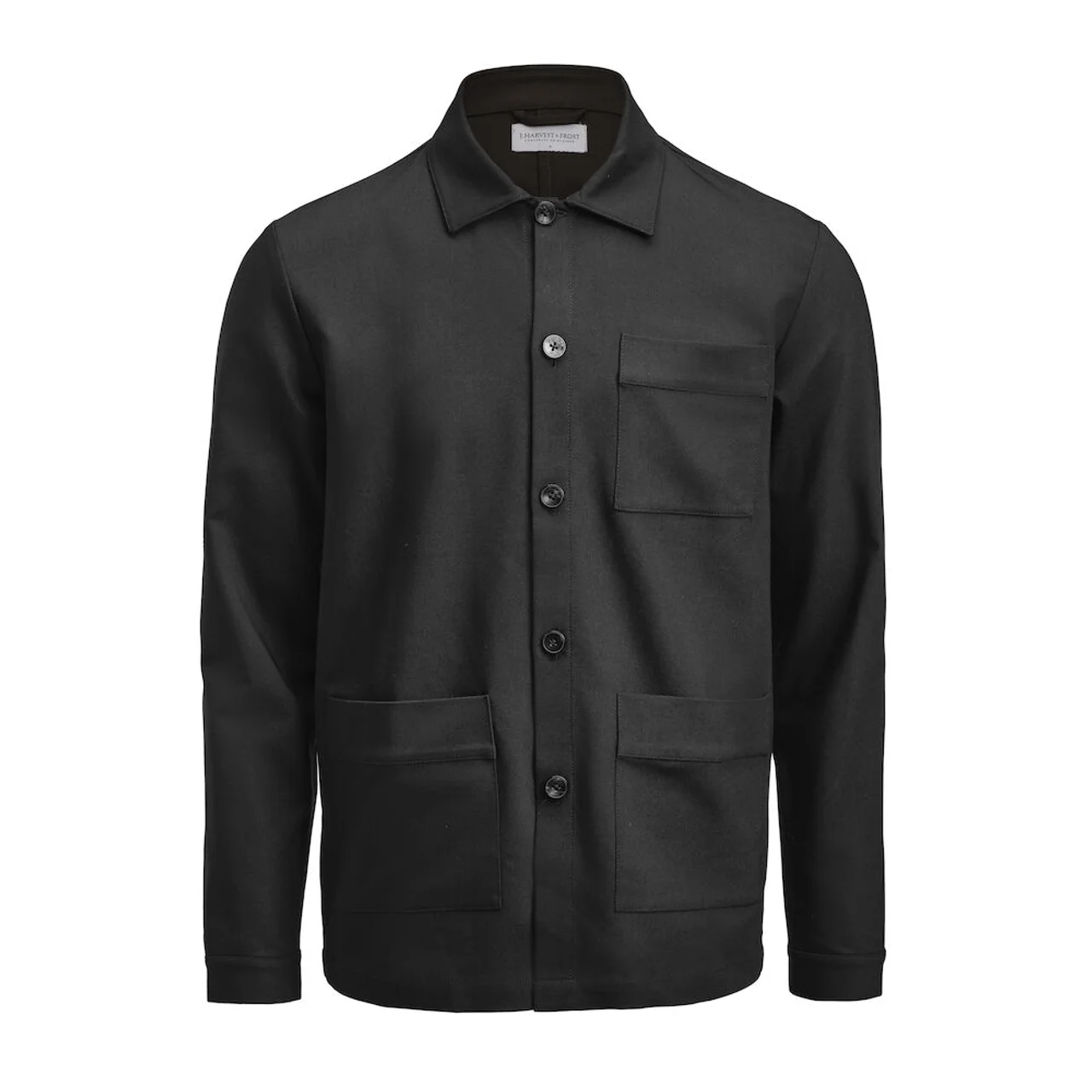 Hovedproduktbilde for Black J. Harvest & Frost Patch Pocket Overshirt