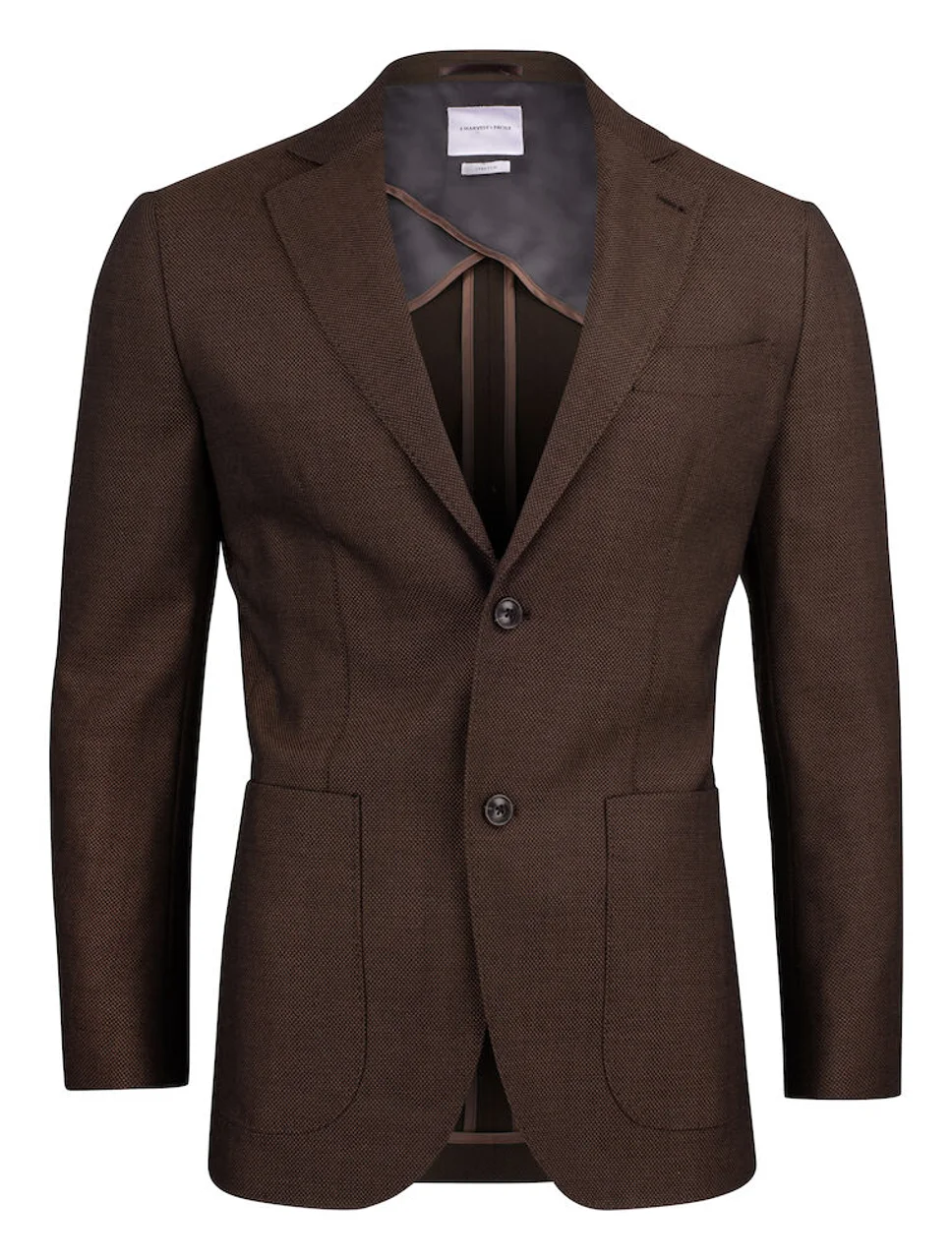 Hovedproduktbilde for Brown Melange J. Harvest & Frost Club Blazer