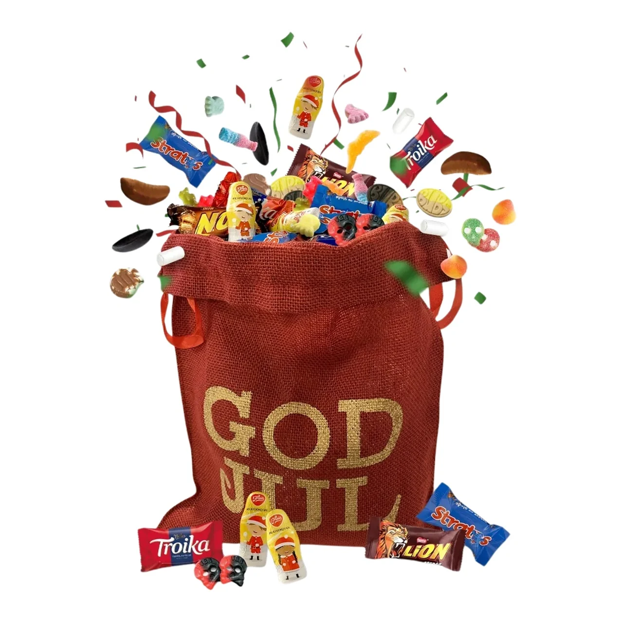 Hovedproduktbilde for 23-45-44570 Julenissens beste godterifavoritter