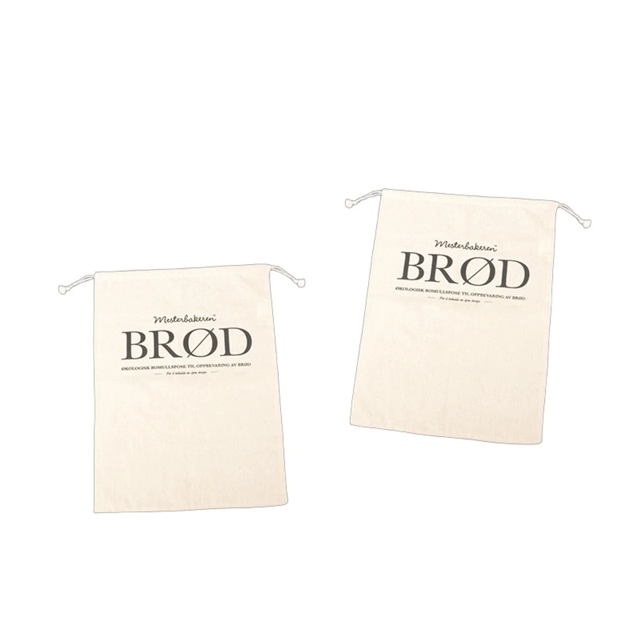 Hovedproduktbilde for 25-47-dra-1585 Oren Bomull Brødpose