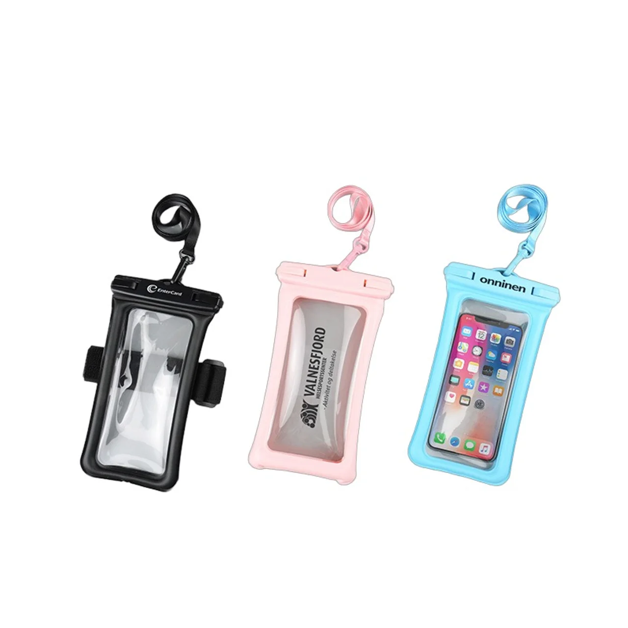 Hovedproduktbilde for 25-47-dra-1822 Mello Flytende Vanntett Telefonpose med Armbånd