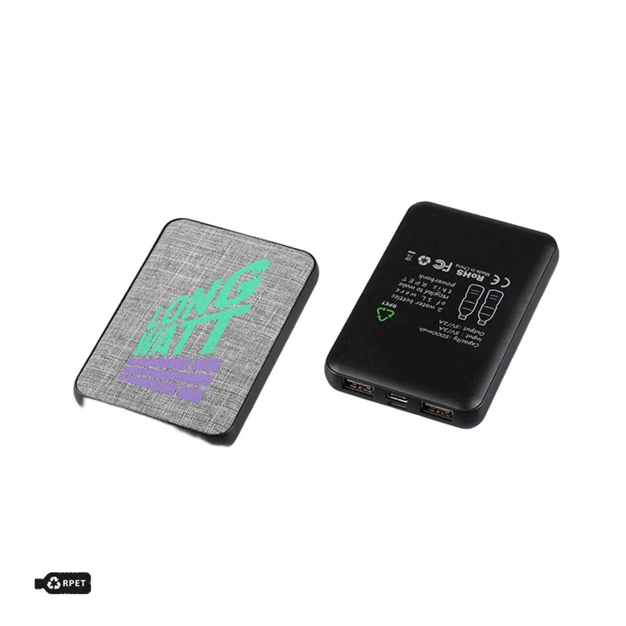Hovedproduktbilde for 25-47-dra-2236 Fia 5000 mAh RPET  Powerbank