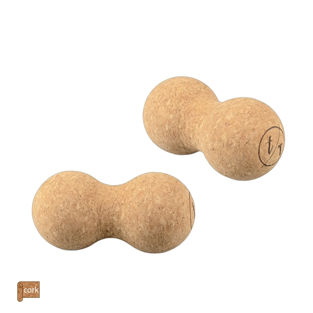 Hovedproduktbilde for 25-47-dra-2569 Flow Naturlig Kork Mini Massasjeball