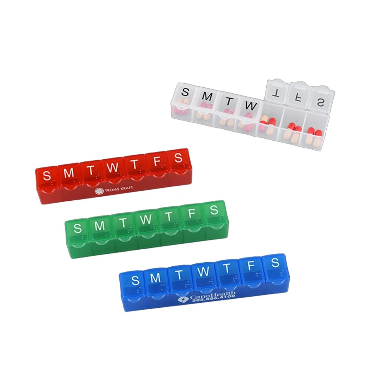 Hovedproduktbilde for 25-47-dra-2674 Quiren Plast 7-dagers Pilleboks
