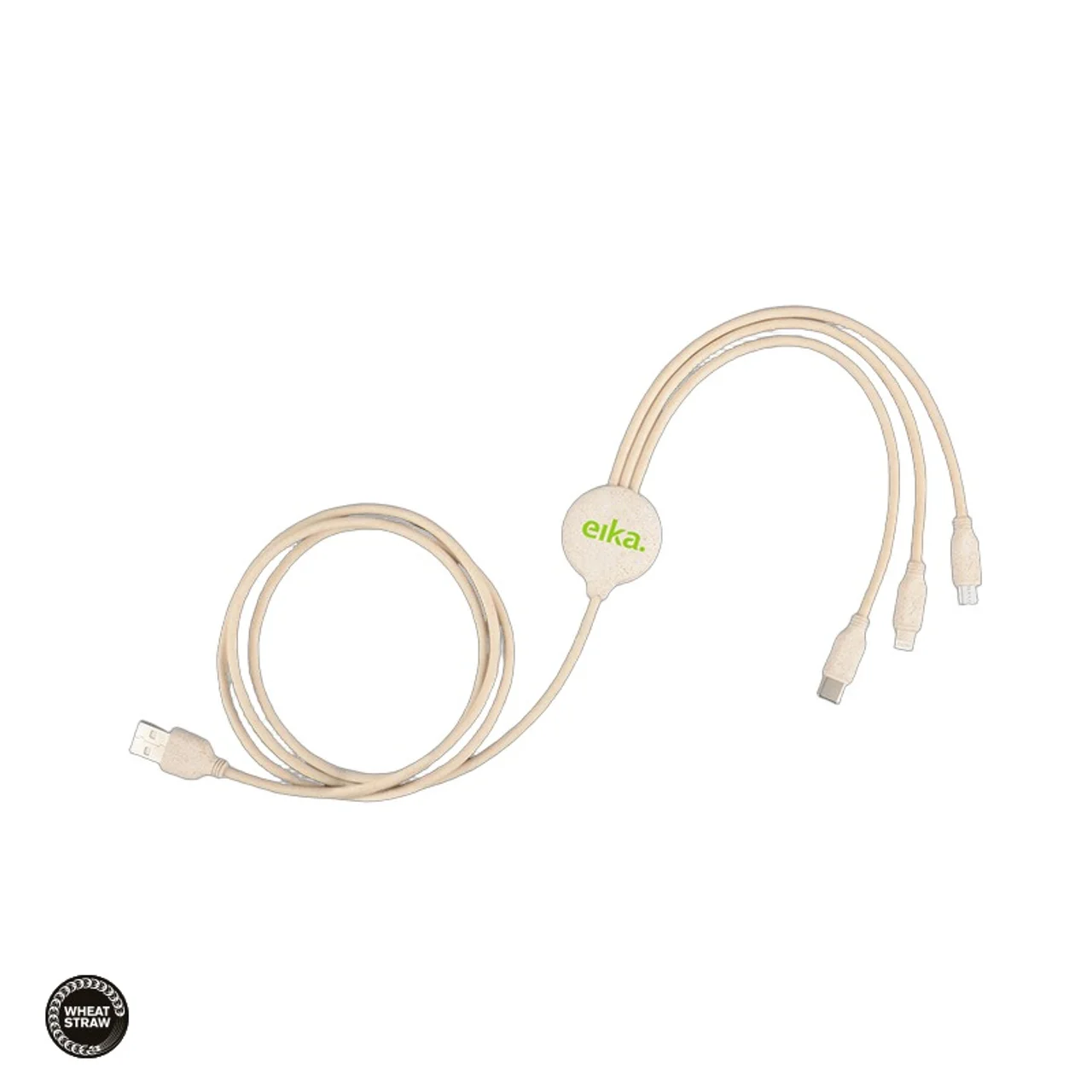 Hovedproduktbilde for 25-47-dra-2779 Haze Hvetehalm 3-i-1   Ladekabel