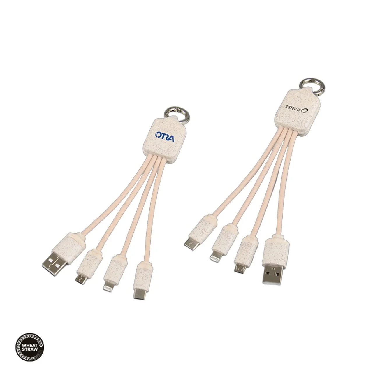 Hovedproduktbilde for 25-47-dra-2897 Dawn Hvetehalm 3-i-1  Ladekabel