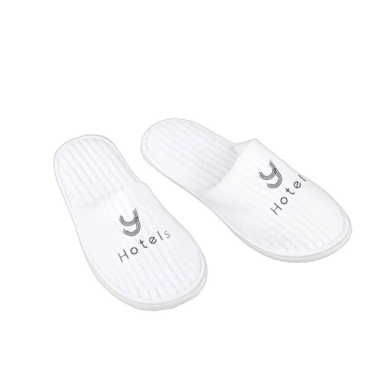 Hovedproduktbilde for 25-47-dra-3166 Buetind Fleece Stripet Hotellslippers