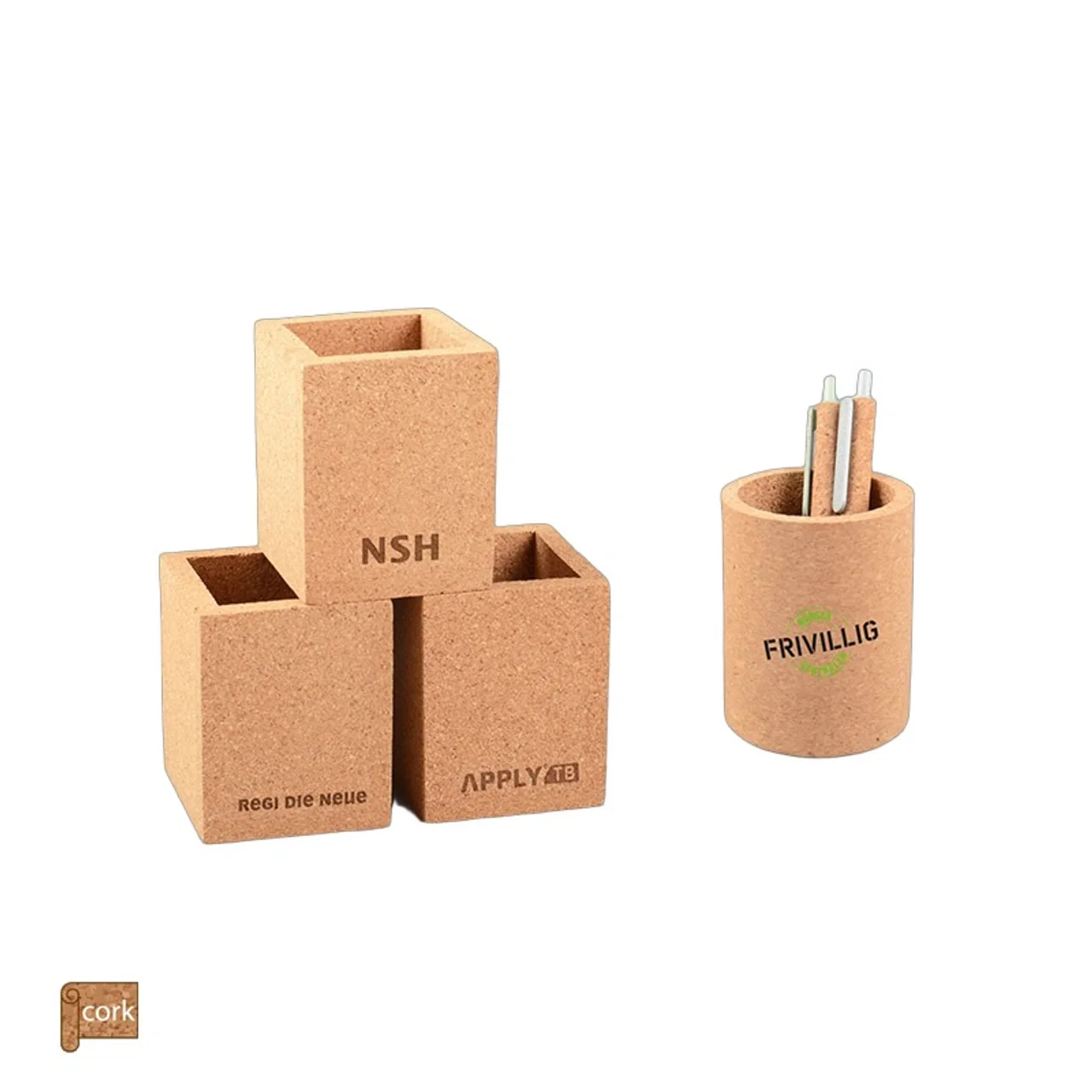 Hovedproduktbilde for 25-47-dra-3340 Cusco Kork Penneholder