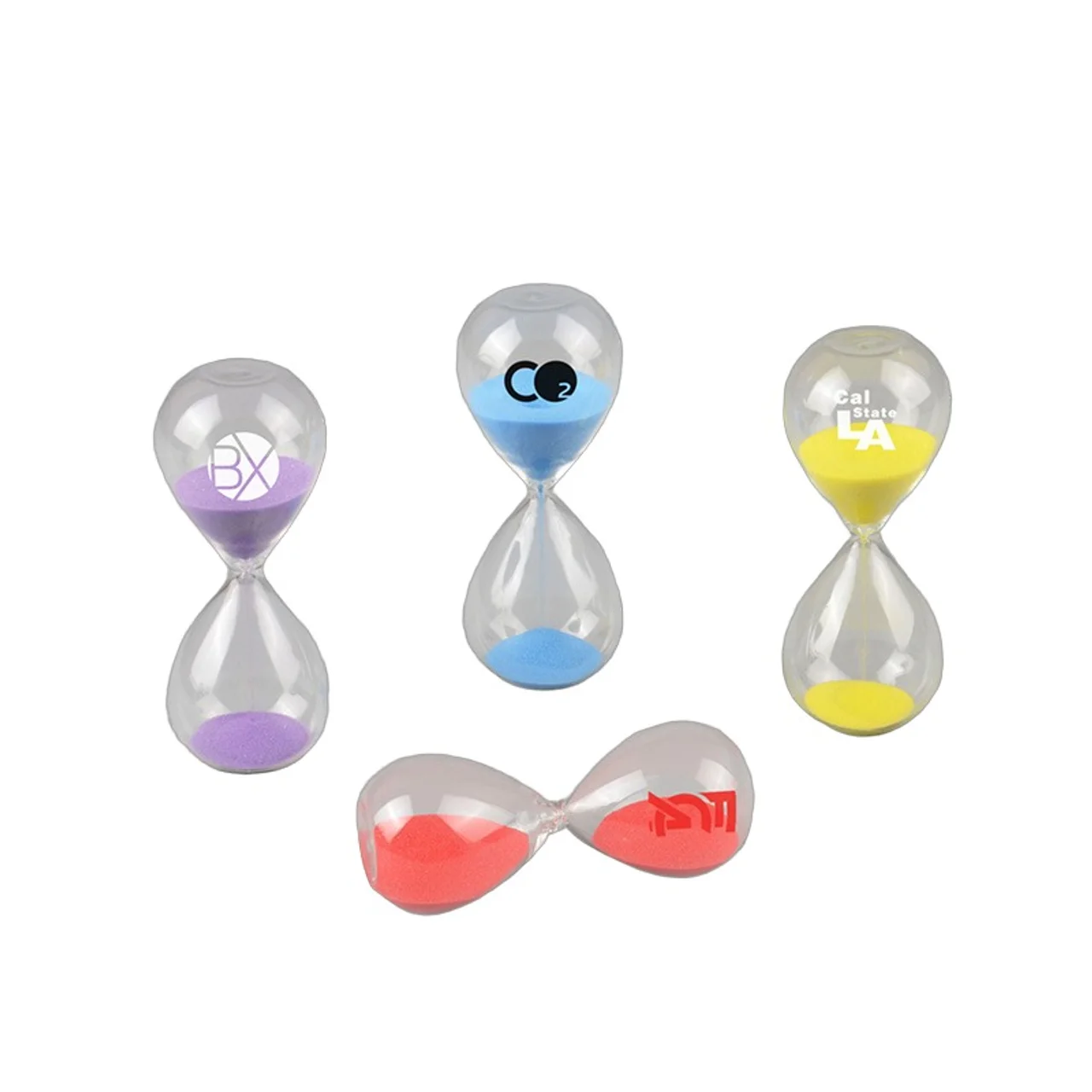 Hovedproduktbilde for 25-47-dra-3373 Sauda 5 Minutter Timeglass med Farget Sand