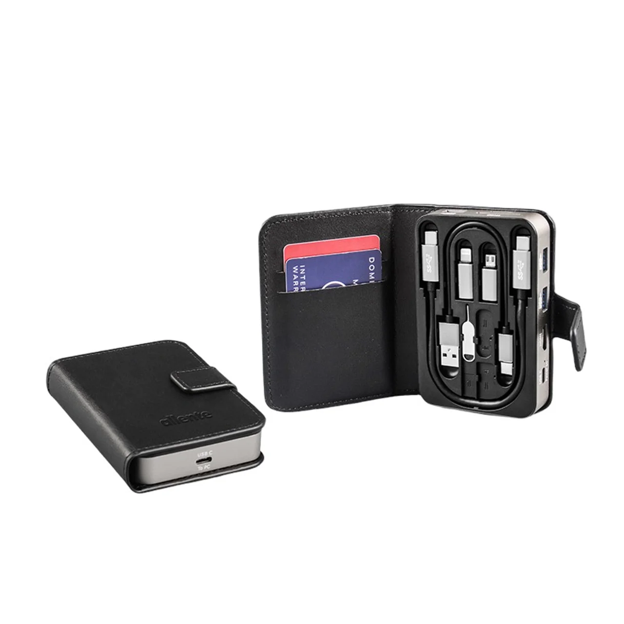 Hovedproduktbilde for 25-47-dra-3393 Levi 6-i-1 Ladekabel Sett med USB Hub