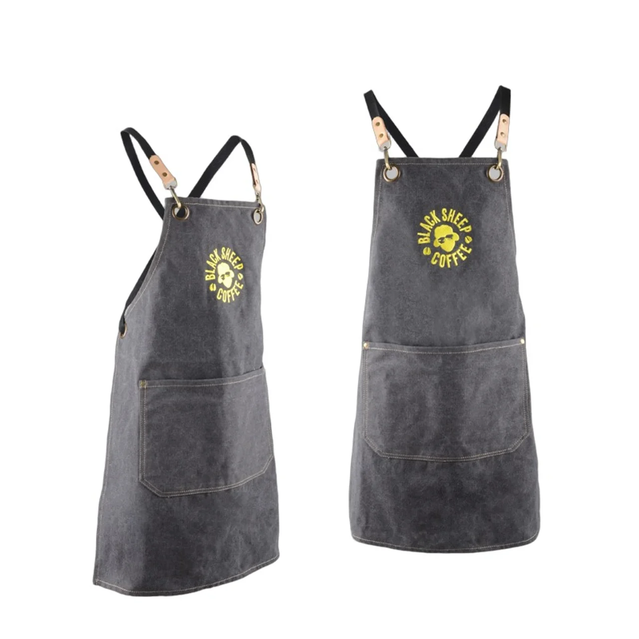 Hovedproduktbilde for 25-47-dra-3712 Rexo Lerret Unisex  Forkle
