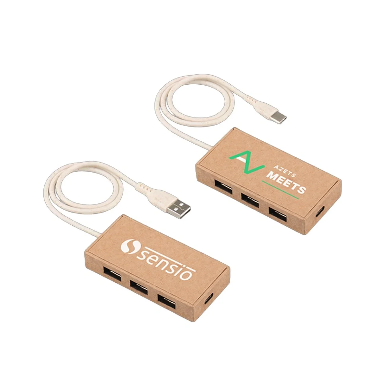 Hovedproduktbilde for 25-47-dra-3761 Rovaniemi Resirkulert Papir USB Hub