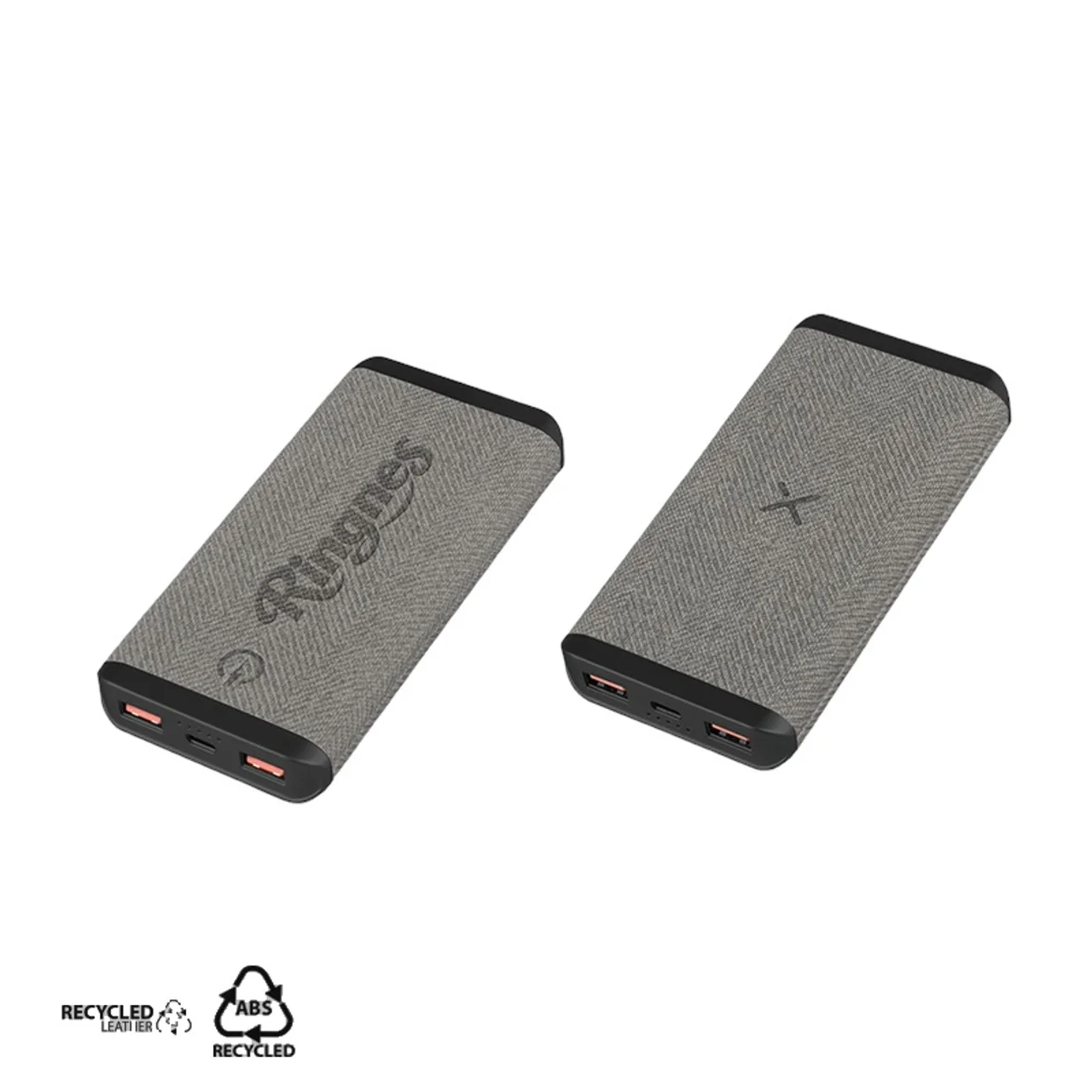 Hovedproduktbilde for 25-47-dra-3831 Bucharest 10.000 mAh Lær Trådløs Powerbank