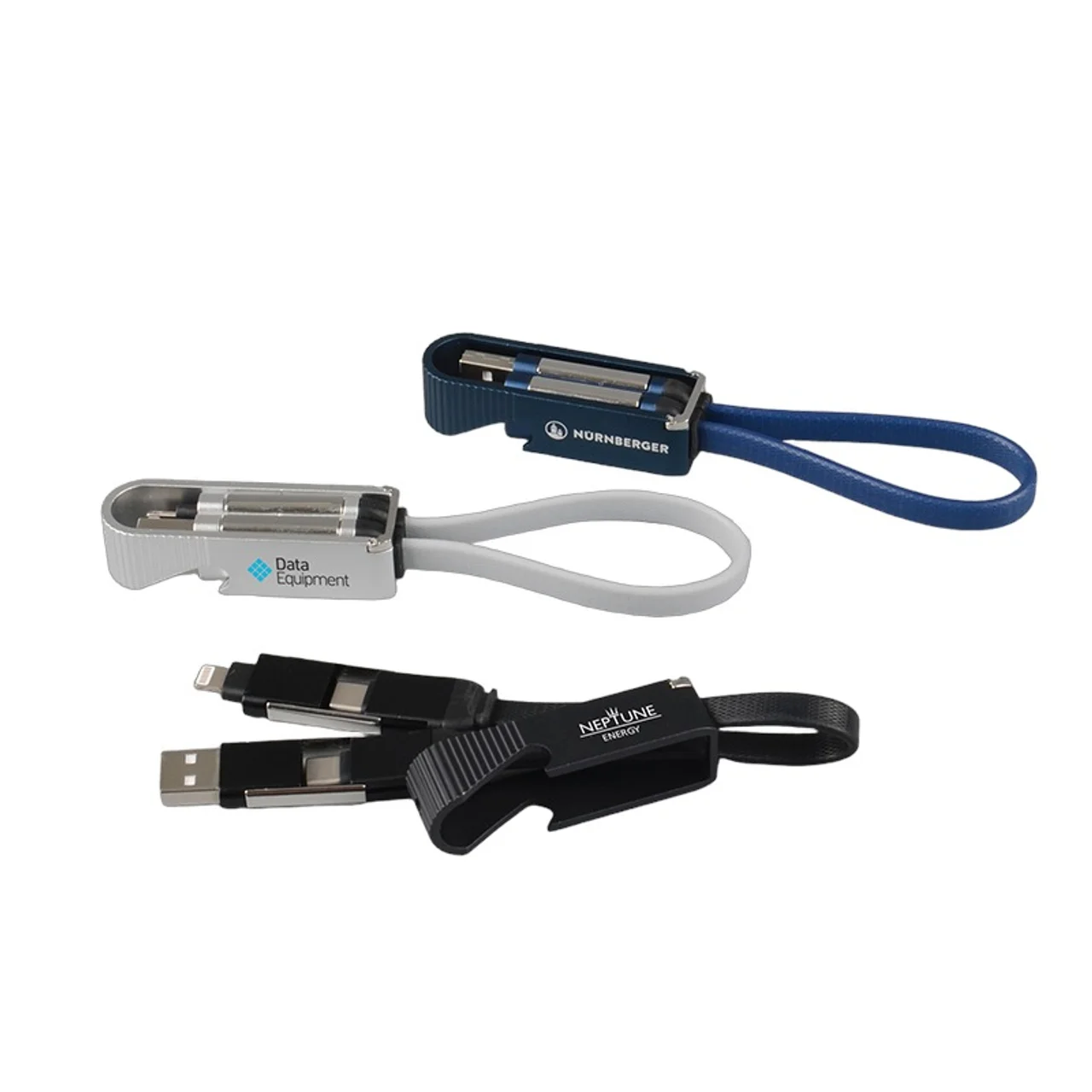 Hovedproduktbilde for 25-47-dra-3835 Lux 6-i-1 Ladekabel med Flaskeåpner