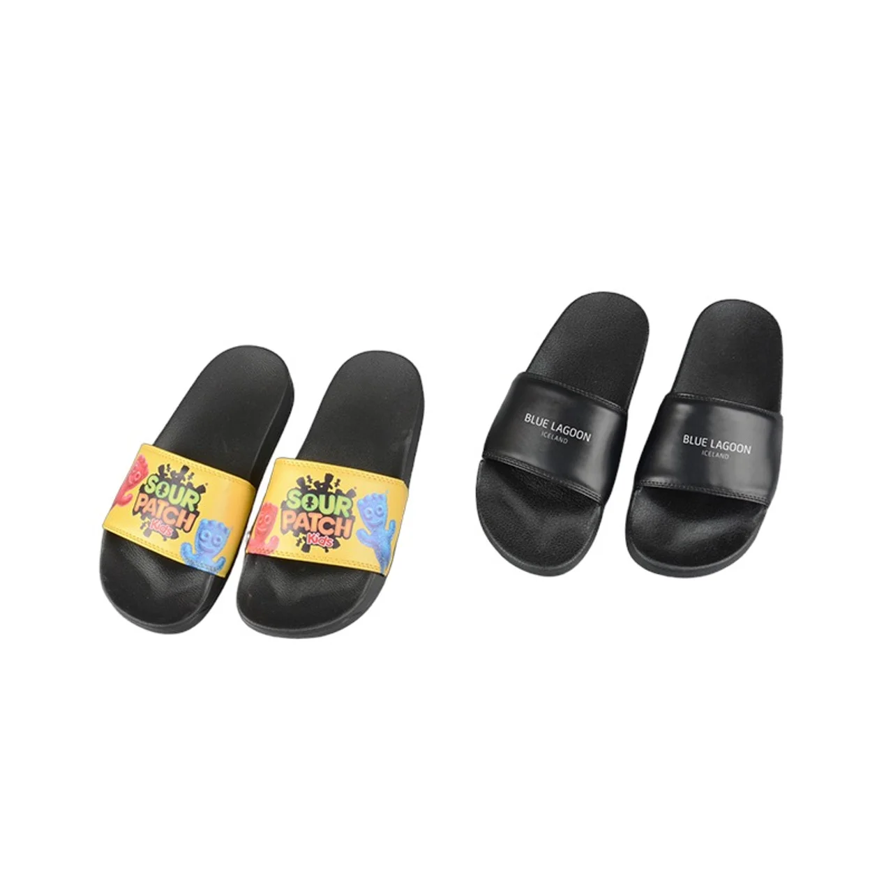 Hovedproduktbilde for 25-47-dra-3867-b Izola PVC Slippers for Barn med PU Topp