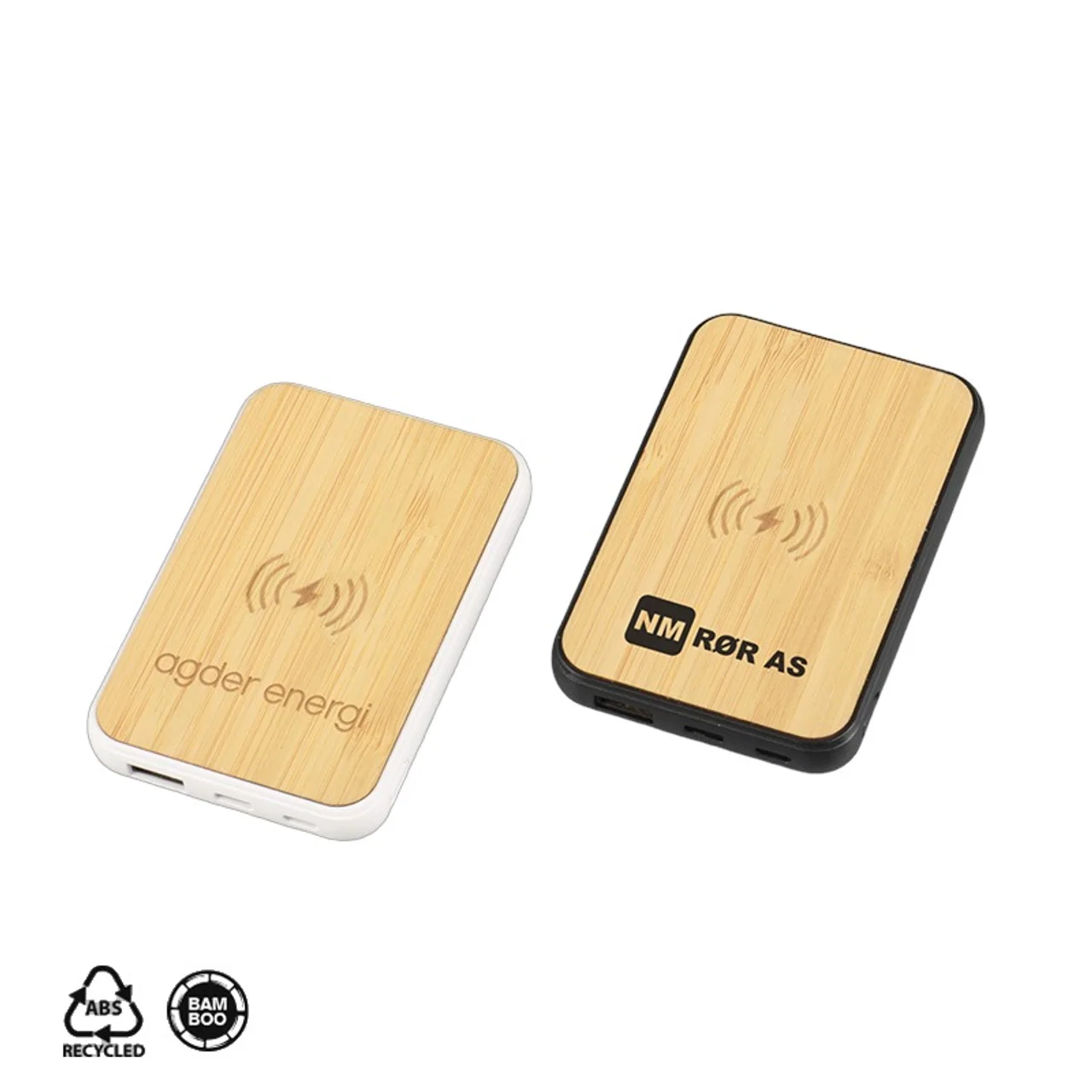 Hovedproduktbilde for 25-47-dra-3909 Camden 5000 mAh Bambus Trådløs Powerbank