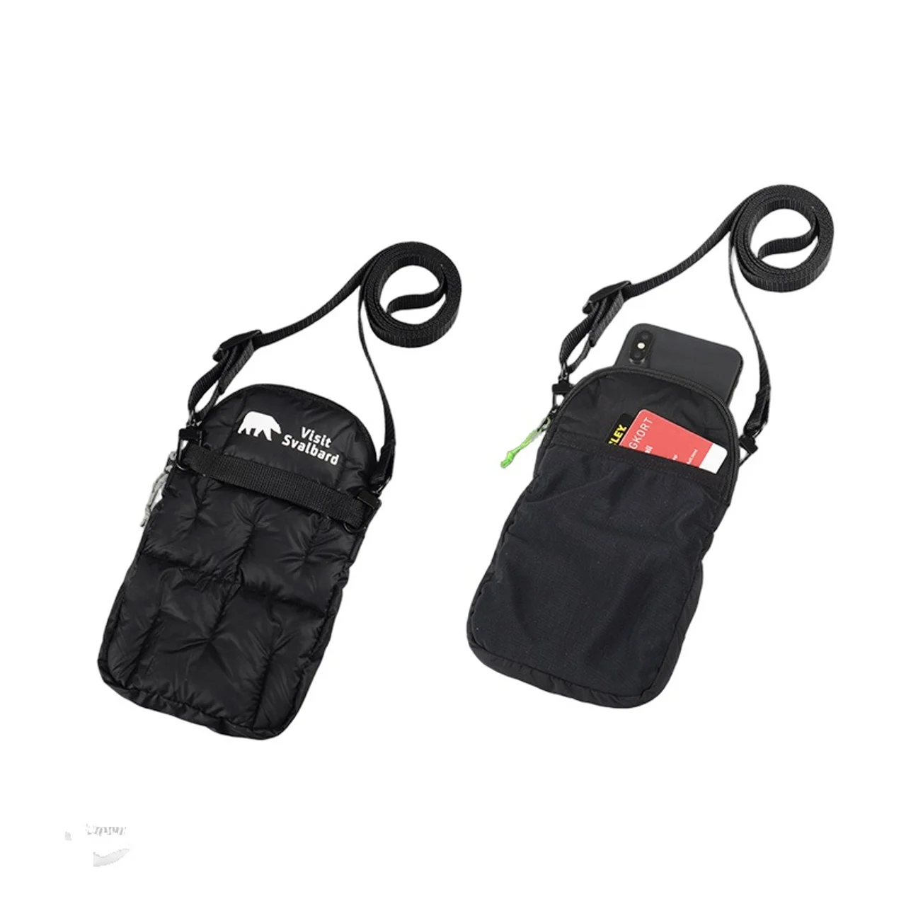 Hovedproduktbilde for 25-47-dra-3948 Breeze Dun og Nylon Mobilveske med Snor