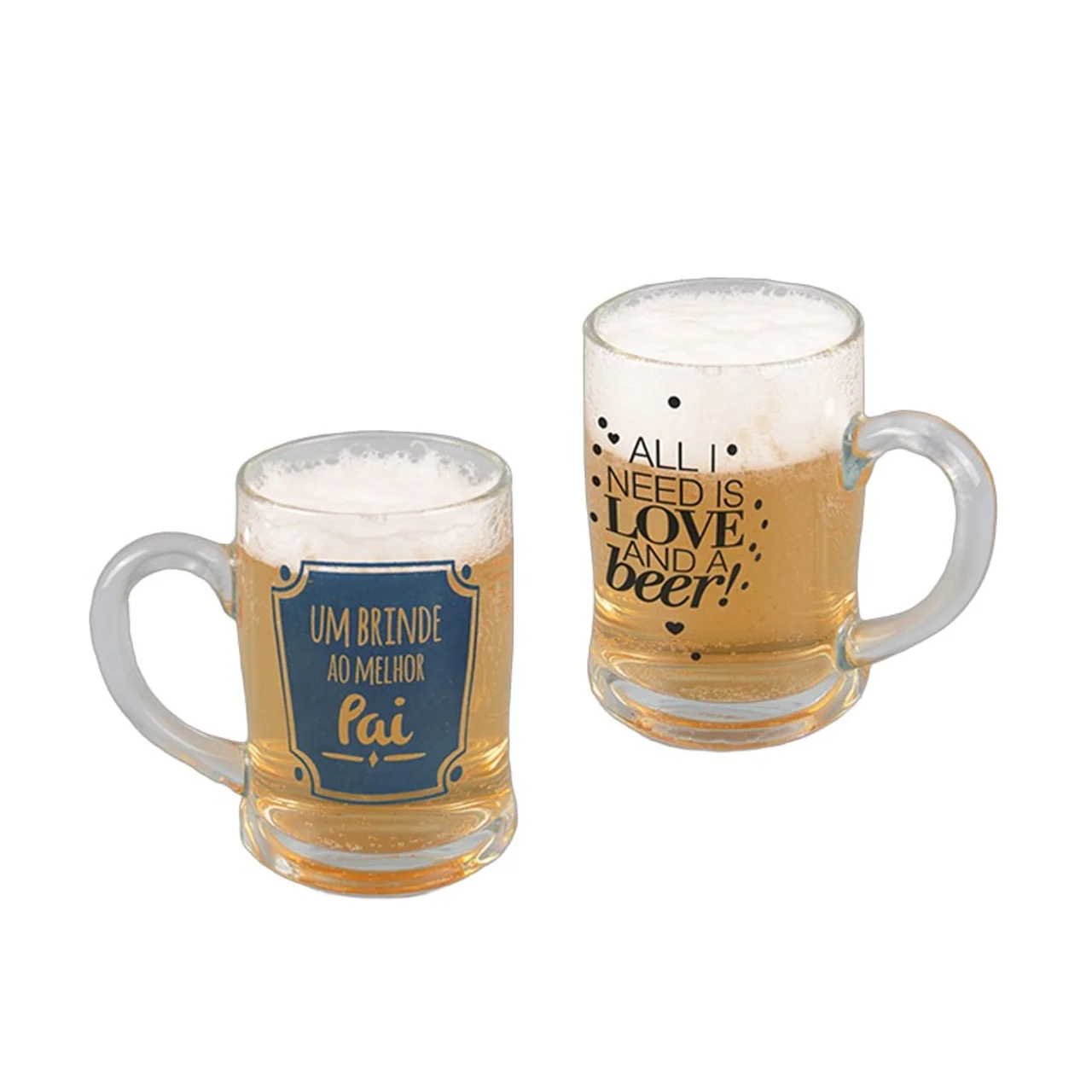 Hovedproduktbilde for 25-47-dra-3954 Tournai 380 ml Glass Ølkrus med Håndtak