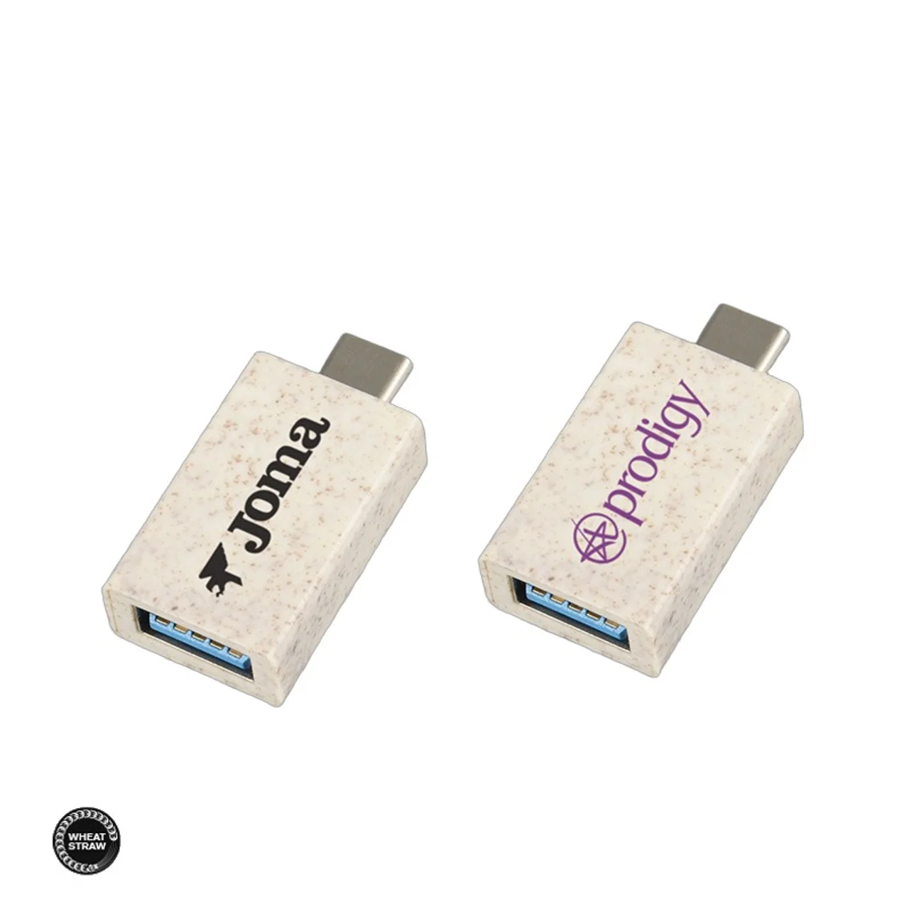 Hovedproduktbilde for 25-47-dra-3987 Sogndal Hvetestrå USB-C Til USB-A Datablokker