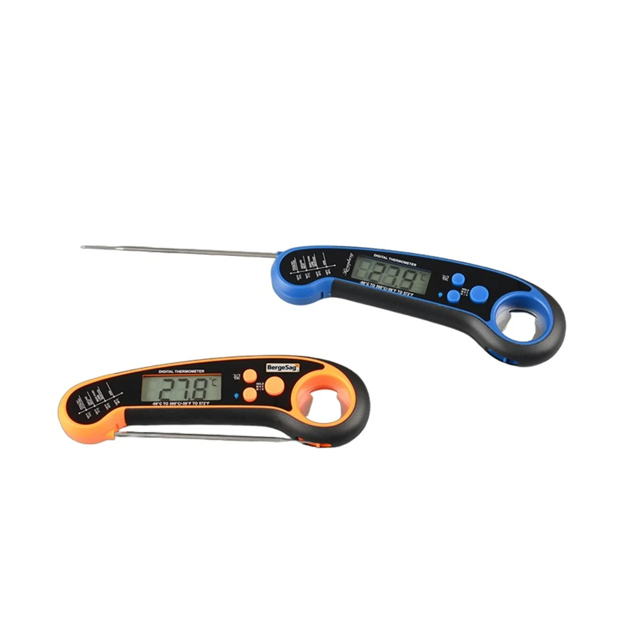 Hovedproduktbilde for 25-47-dra-4014 Akaa Digitalt Steketermometer med Flaskeåpner