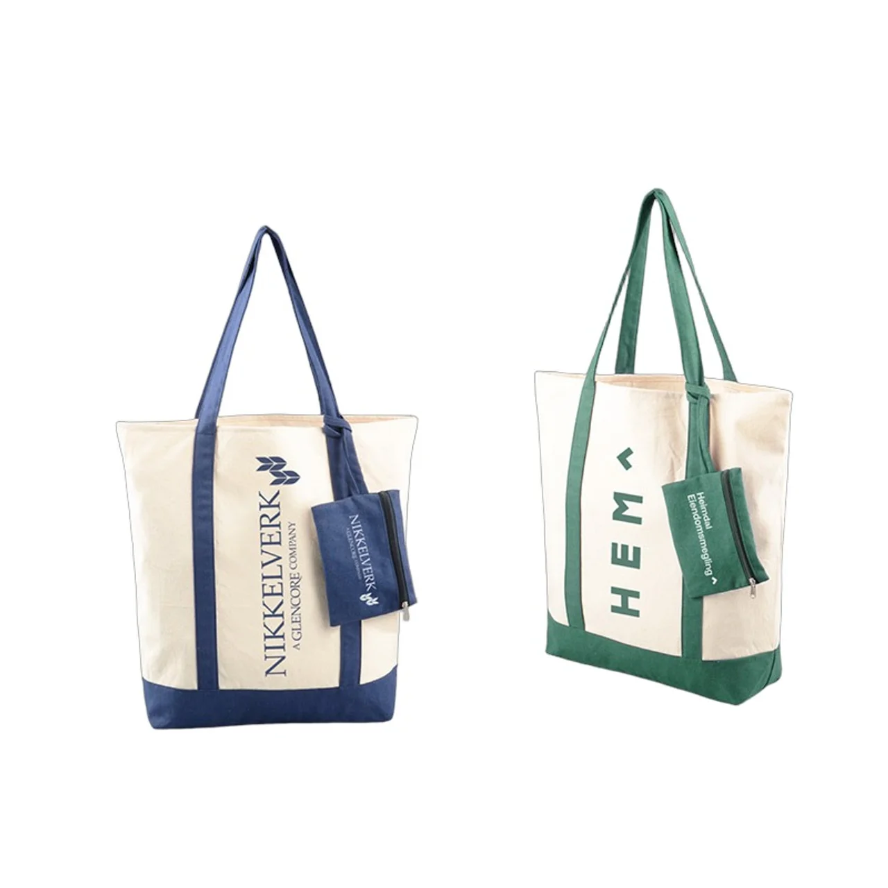 Hovedproduktbilde for 25-47-dra-4049 Flagstaff Canvas 19L Shoppingbag med Glidelåslomme Shoppingbag