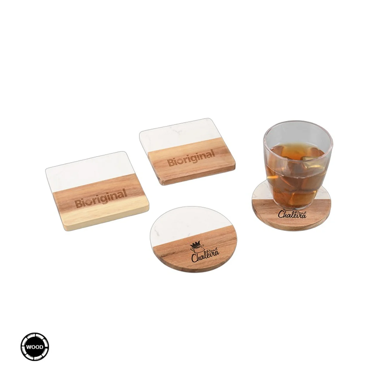 Hovedproduktbilde for 25-47-dra-4135 Providence Marmor og Tre Glassbrikke