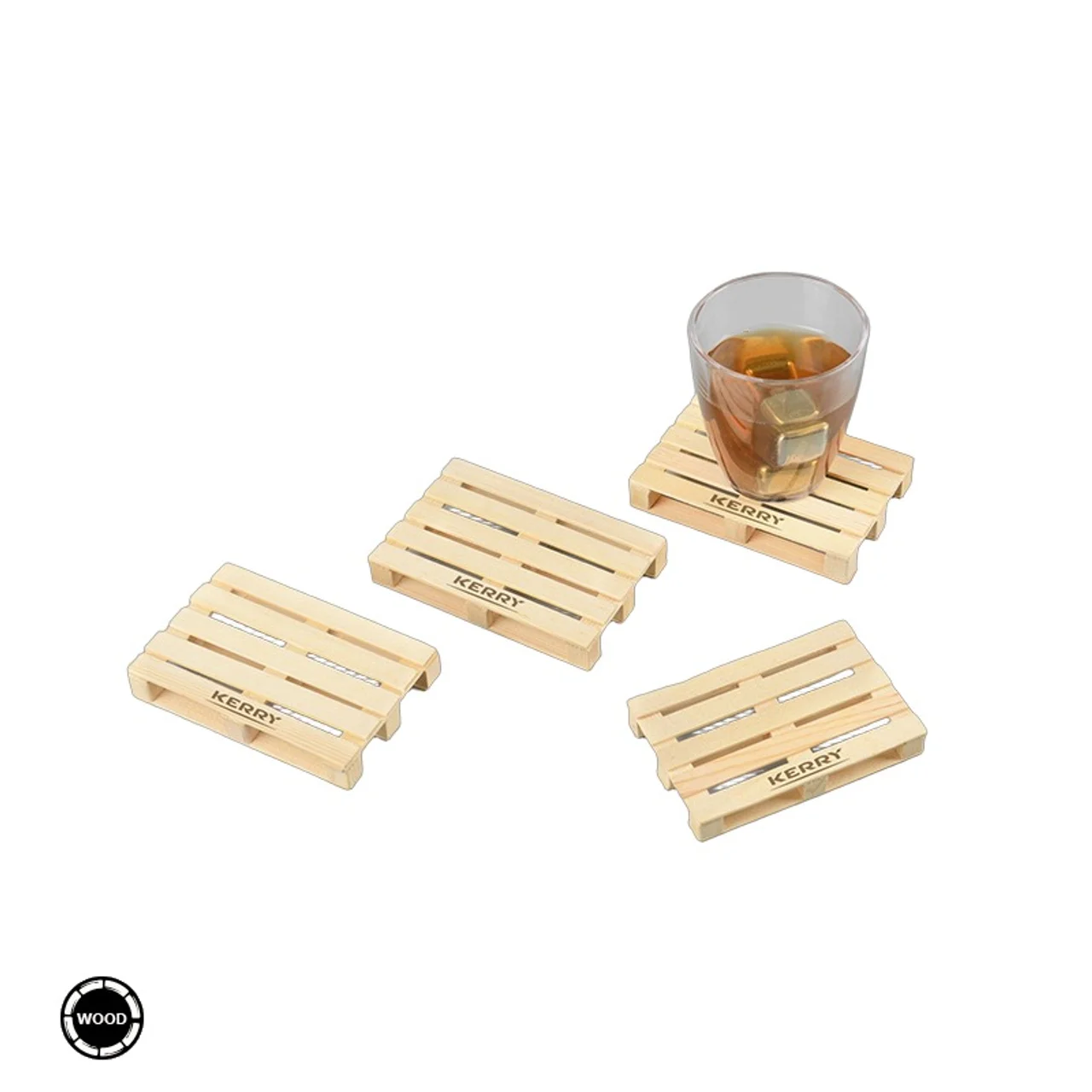 Hovedproduktbilde for 25-47-dra-4142 Edward Trepall 4-pk Glassbrikke