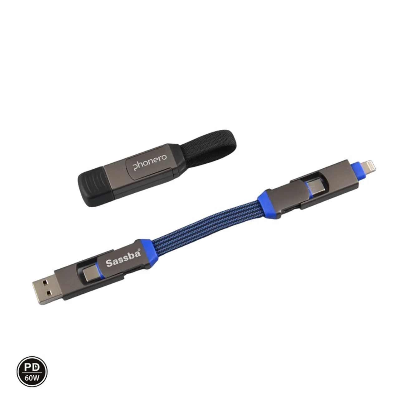 Hovedproduktbilde for 25-47-dra-4178 Venice 4-i-1 Magnetisk Ladekabel