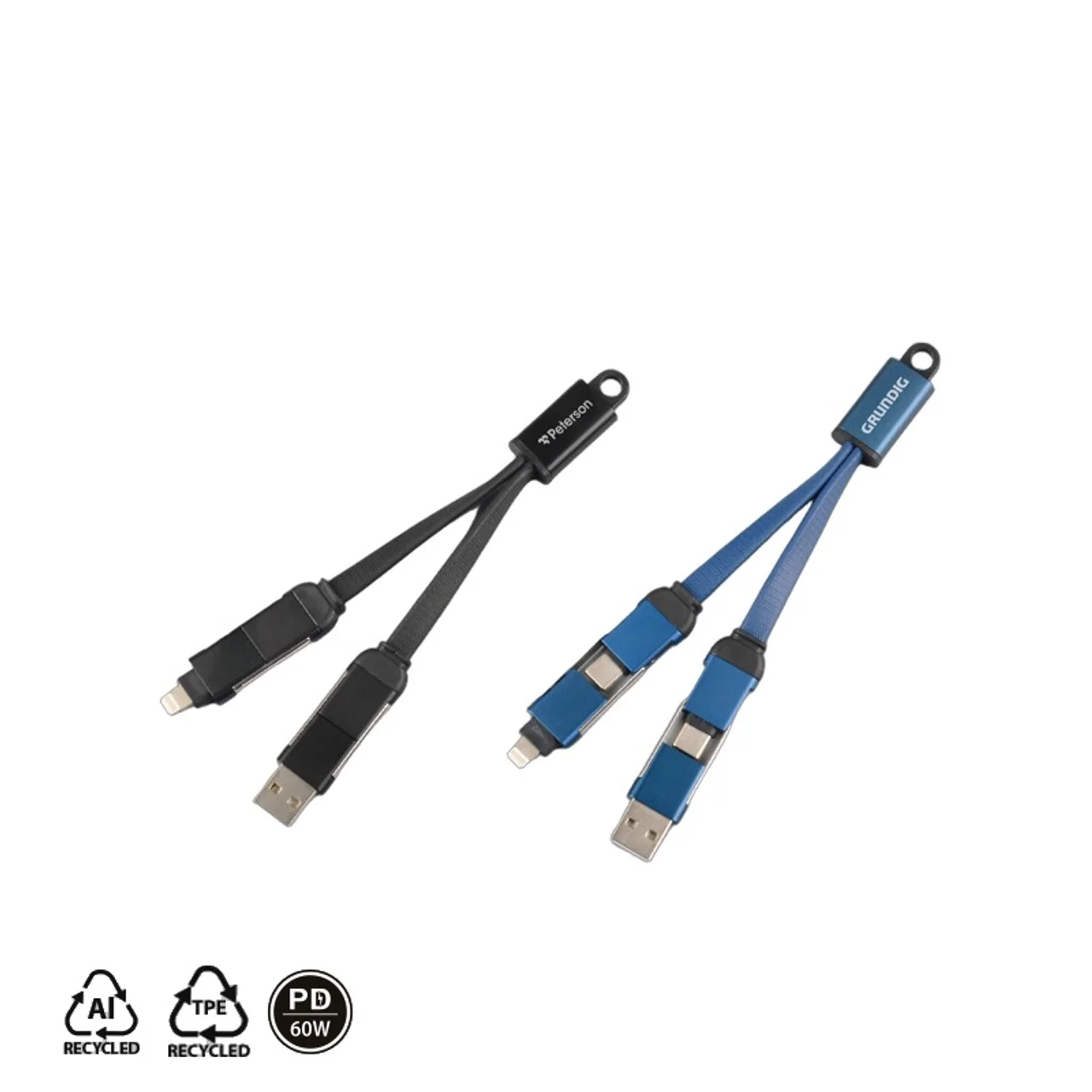 Hovedproduktbilde for 25-47-dra-4180 Brighton 6-i-1  Ladekabel