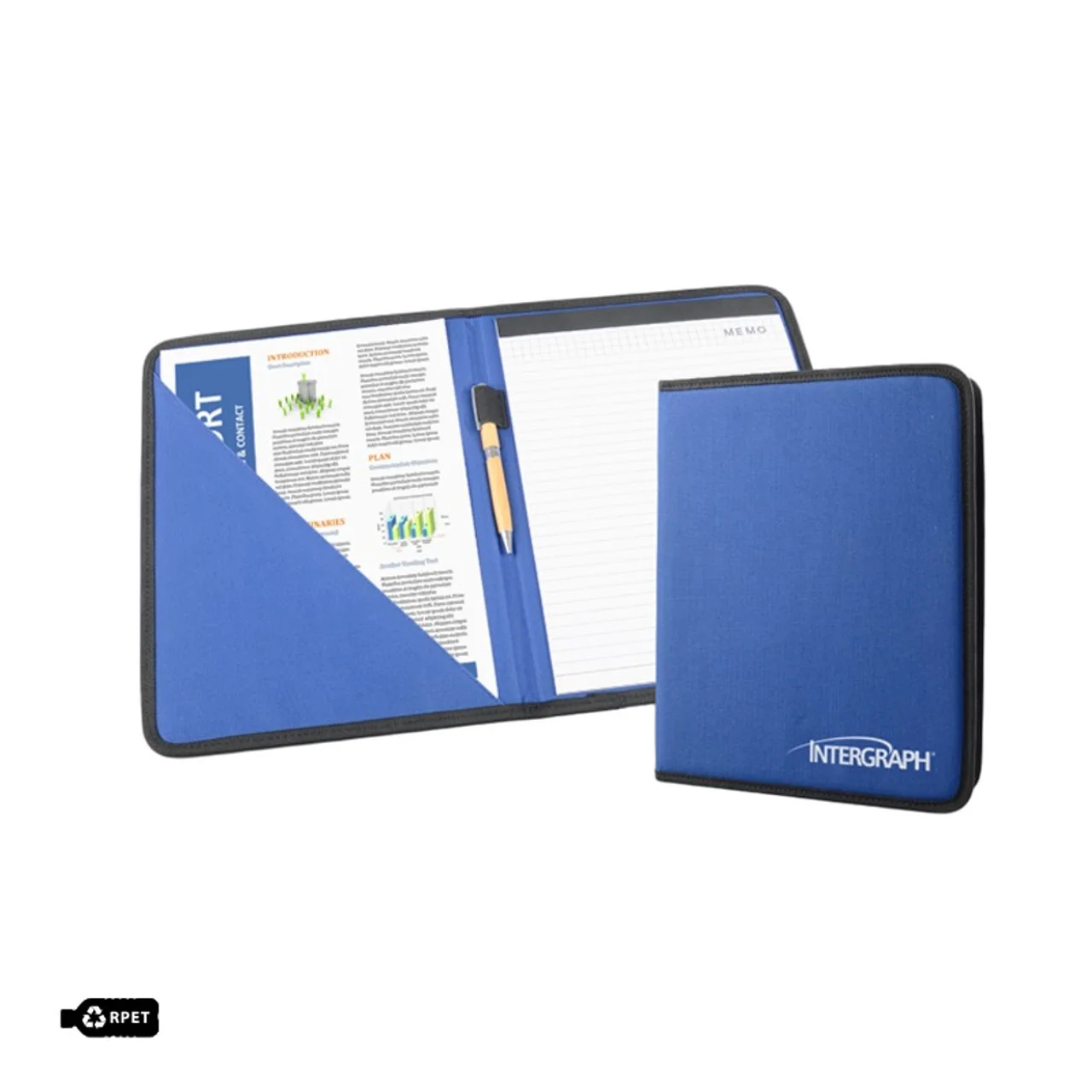 Hovedproduktbilde for 25-47-dra-4211 Tinos A4 RPET Dokumentmappe med Notatbok