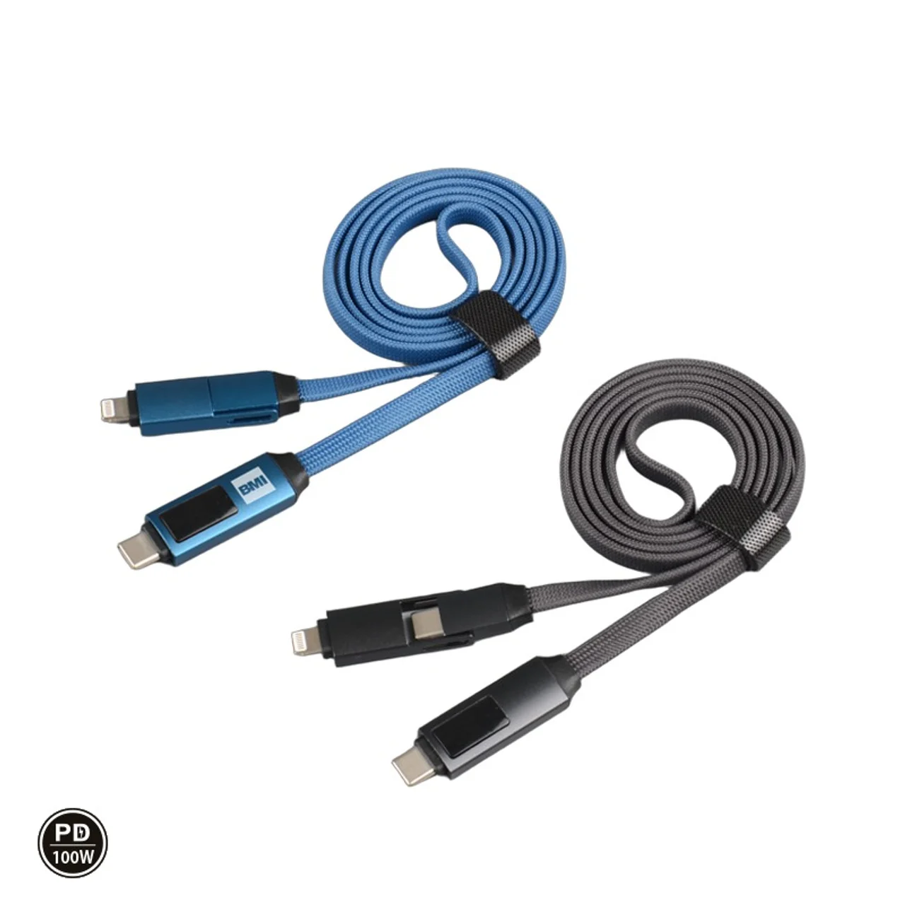 Hovedproduktbilde for 25-47-dra-4368 Carson 2-i-1 Ladekabel med Digitalt Display