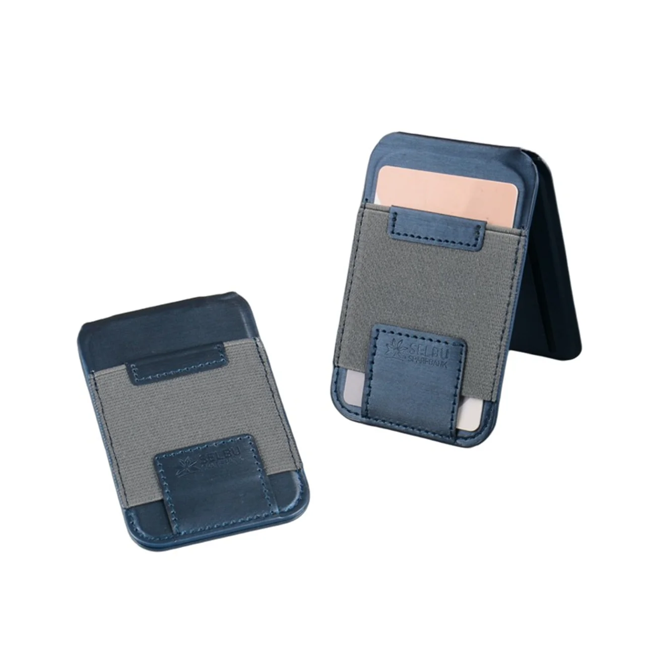 Hovedproduktbilde for 25-47-dra-4403 Ängelholm PU-skinn Kortholder med Telefonstativ
