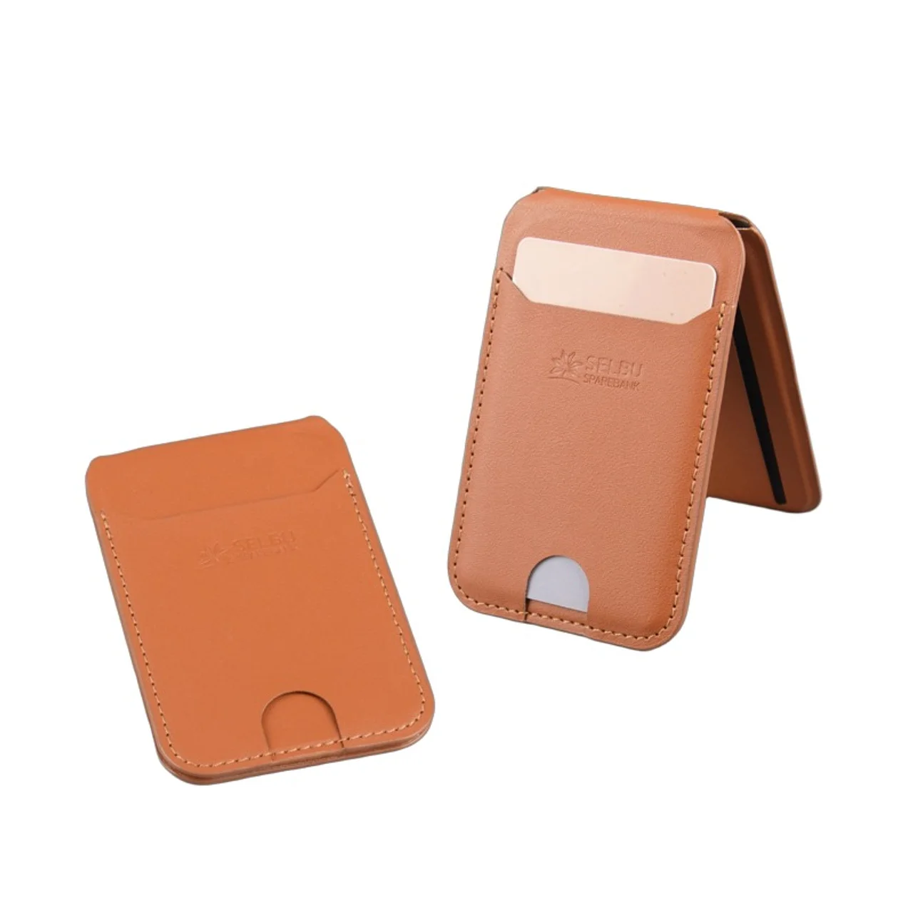 Hovedproduktbilde for 25-47-dra-4406 Wanda PU Kortholder med Telefonstativ Kortholder