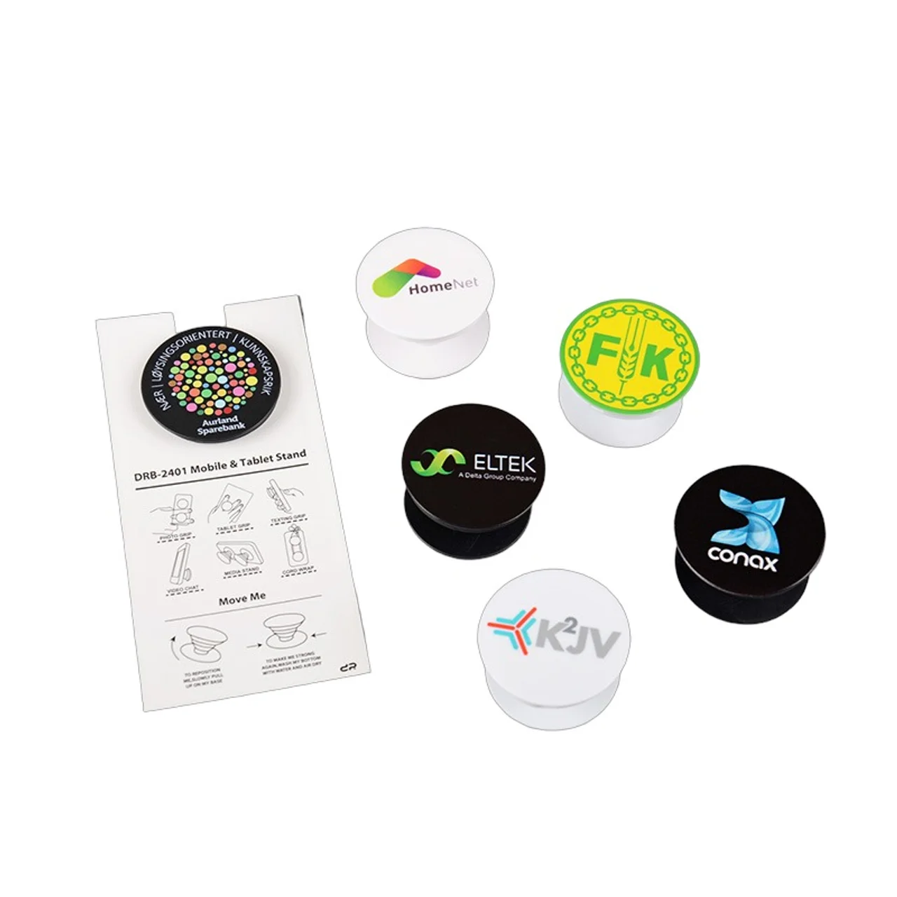 Hovedproduktbilde for 25-47-drb-2401 Oxel Fullfargetrykket Mobilholder