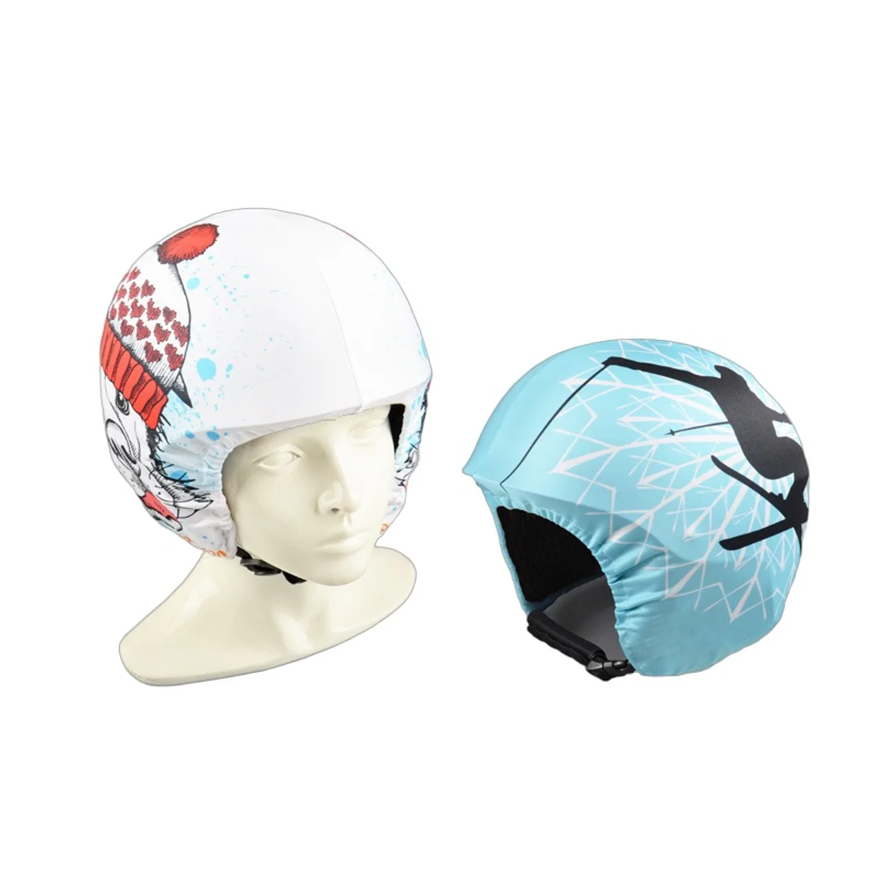 Hovedproduktbilde for 25-47-drb-3737 Corel Polyester og Spandex Trekk til Skihjelm