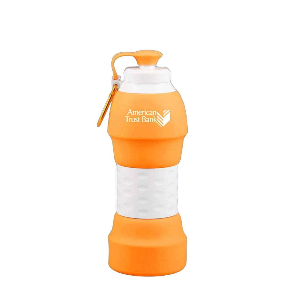Hovedproduktbilde for 25-47-drb-3914 Monica 580 ml Sammenleggbar Vannflaske med Karabinkrok