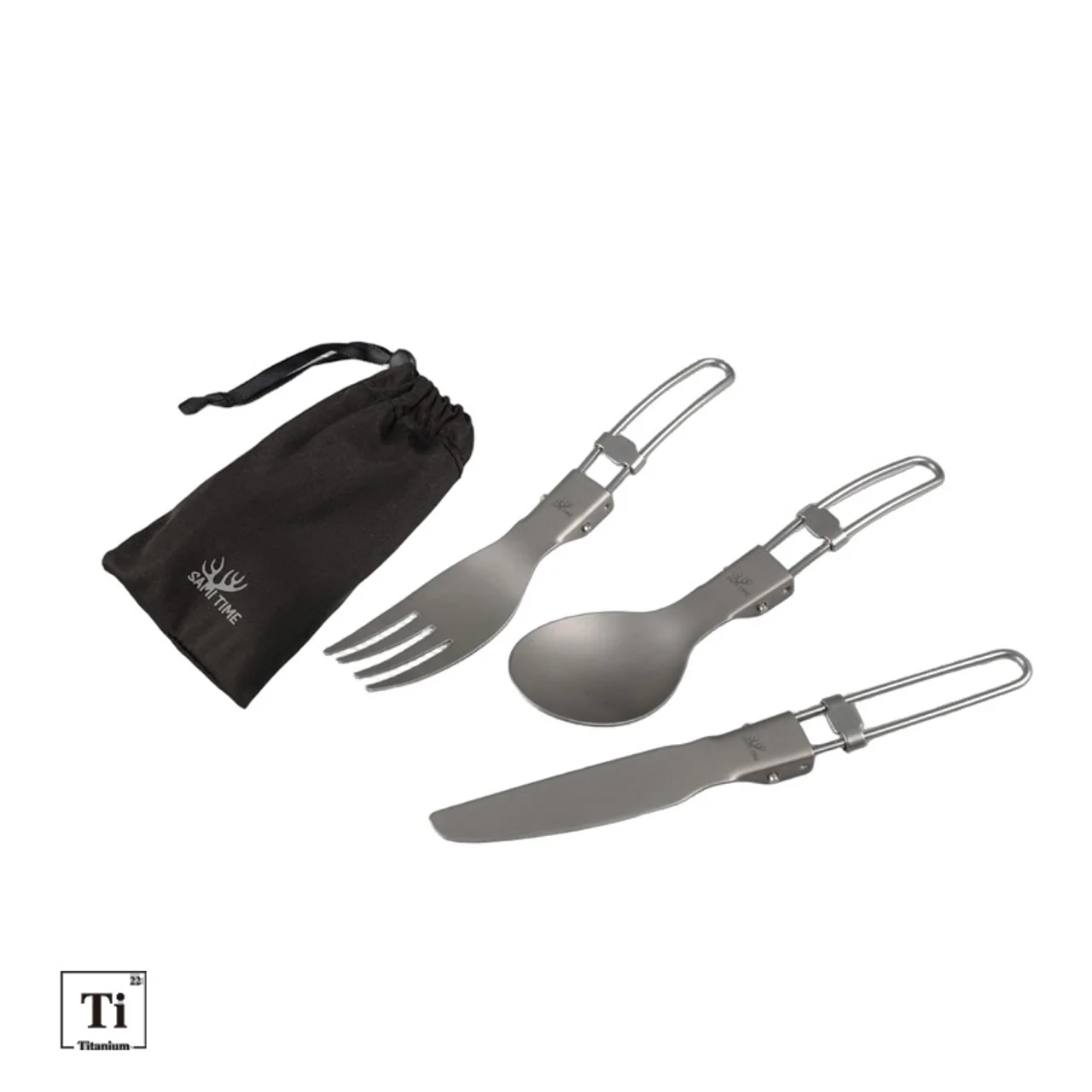 Hovedproduktbilde for 25-47-drb-4393 Zaanda Titan Sammenleggbart Bestikksett