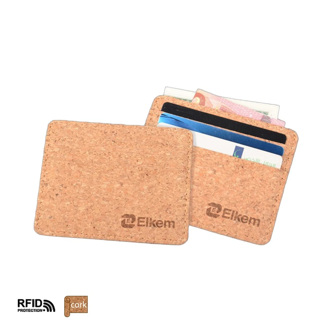 Hovedproduktbilde for 25-47-drb-4551 Grand Kork RFID Kortholder