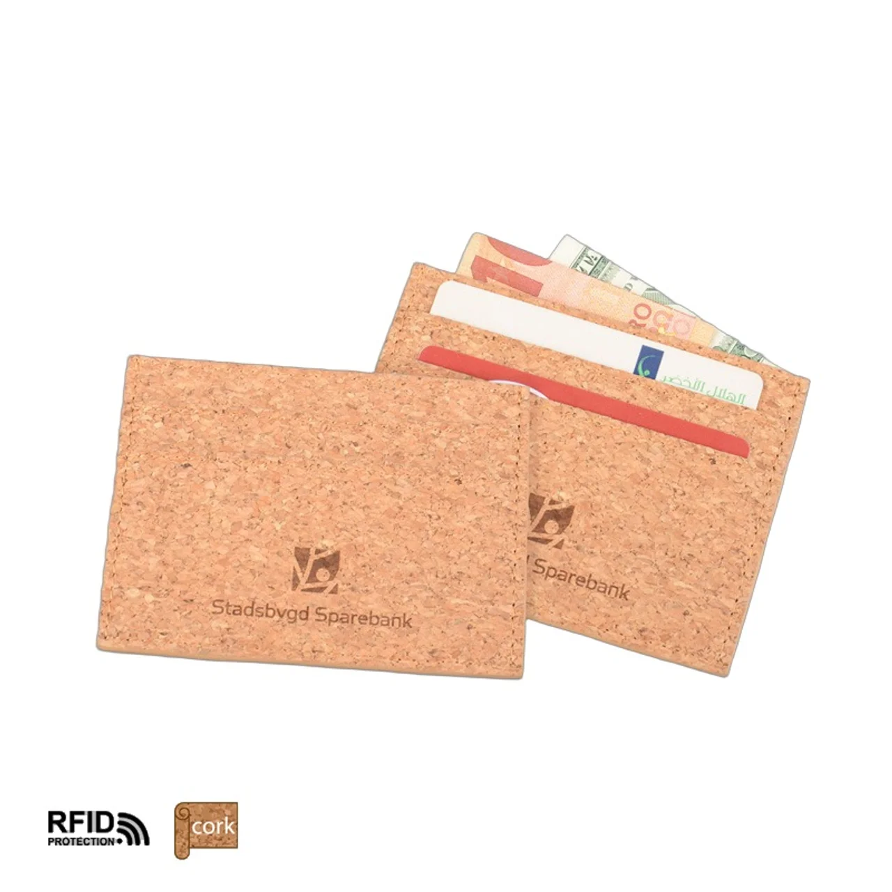 Hovedproduktbilde for 25-47-drb-4552 Falster Kork RFID Kortholder