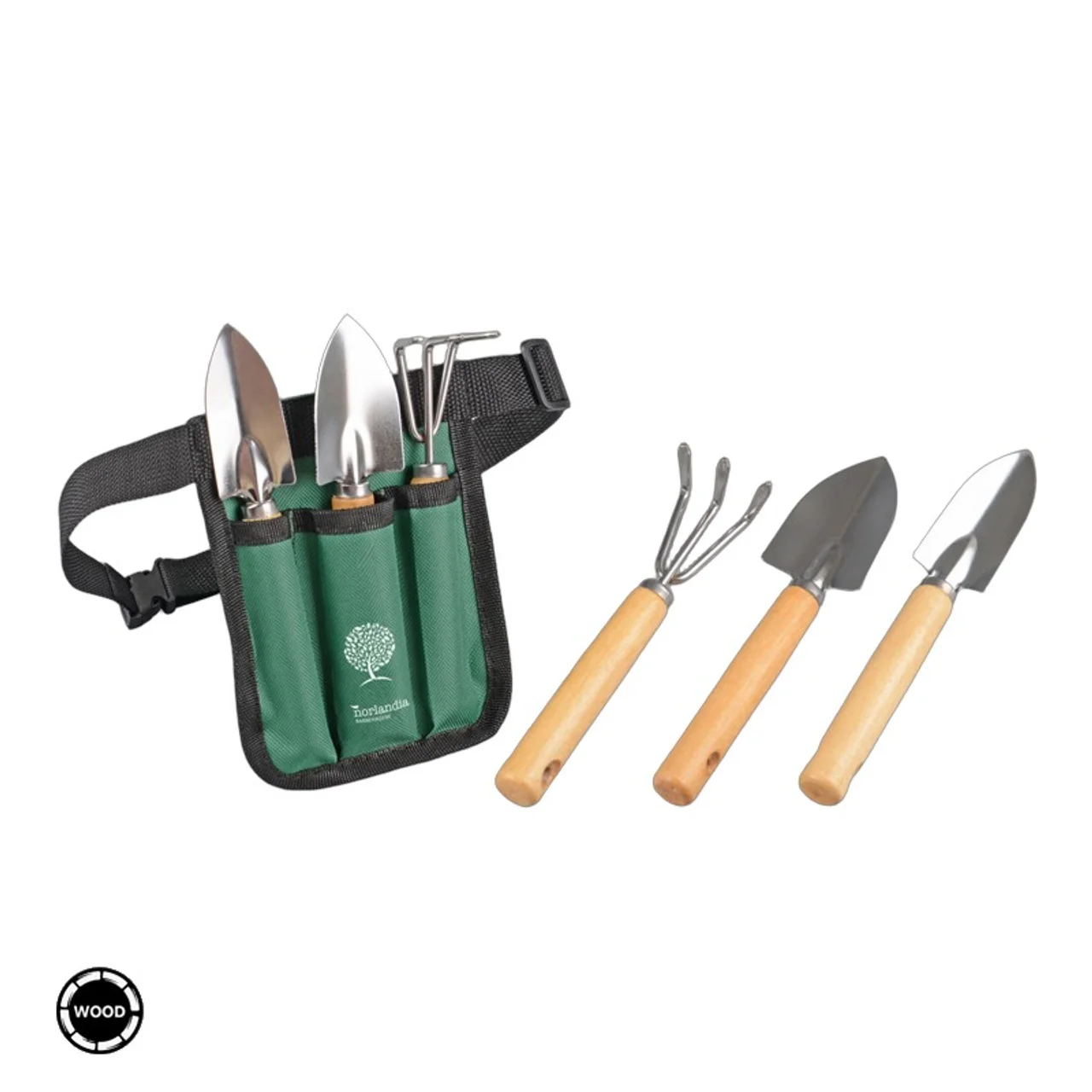Hovedproduktbilde for 25-47-drb-4814 Roosen Treskaft 3 stk Hagesett