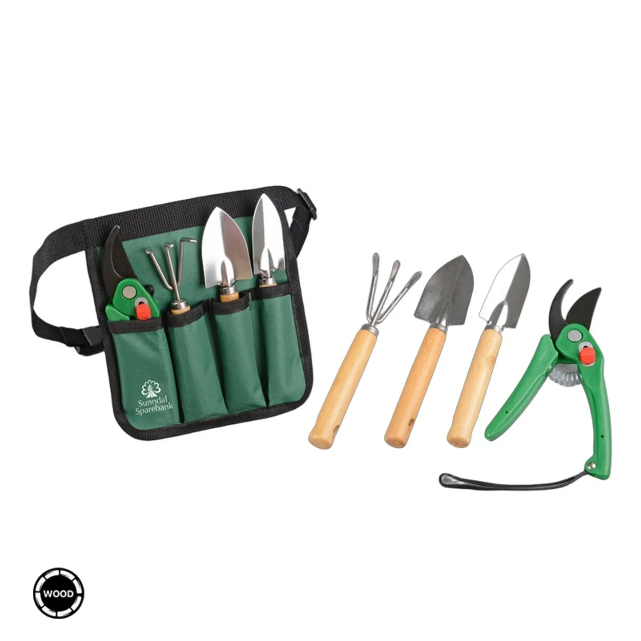 Hovedproduktbilde for 25-47-drb-4815 Pirma Treskaft 4 stk Hagesett