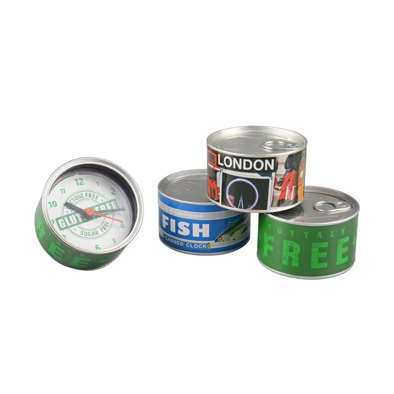 Hovedproduktbilde for 25-47-drb-5099 Cuxhaven Blikkboks Klokke med Magnet